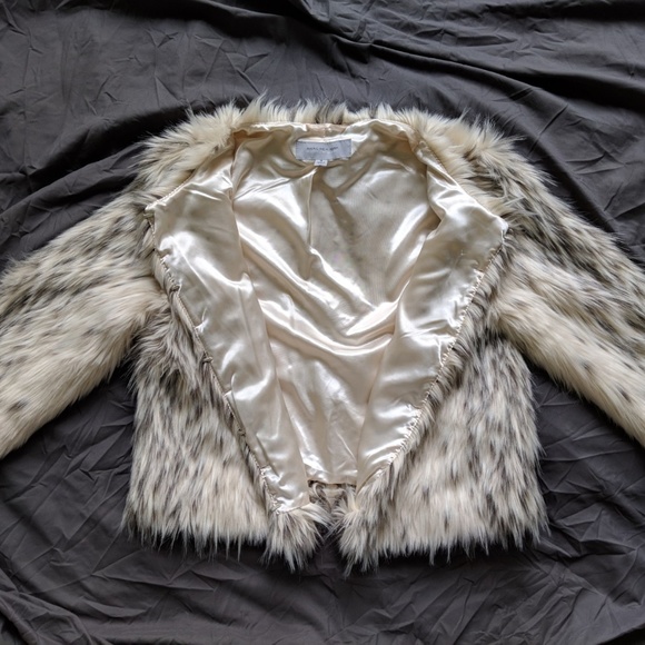 Andrew Marc Women's Faux Fur Coat - Picture 5 of 7